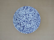 Footed Fruit Bowl, Blue