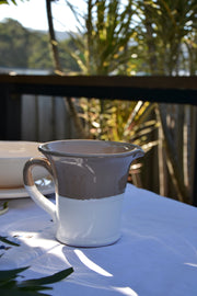 Bicolore Water Jug, Terracotta, Small