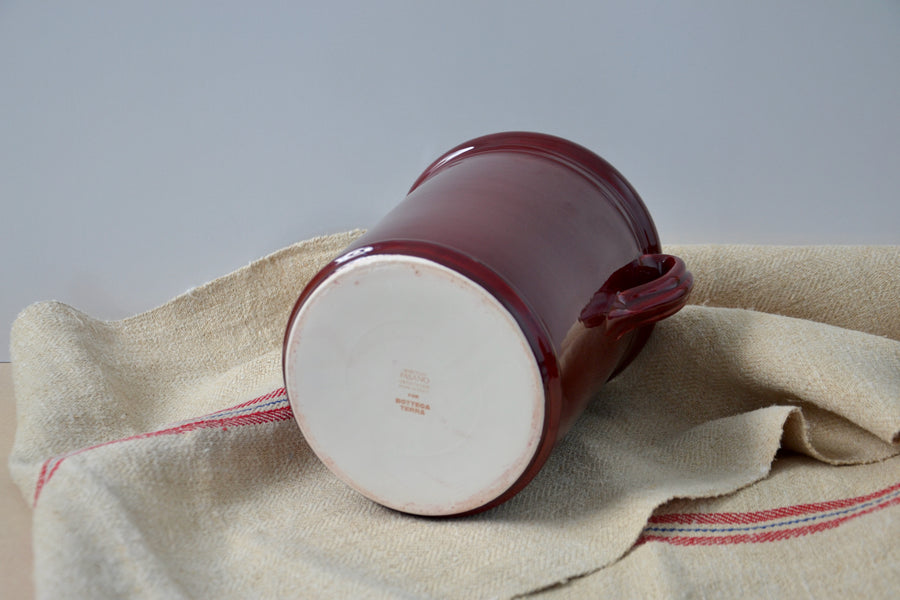 Ceramic Bottle Cooler, Bordeaux