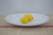 Large Oval Platter - SUN Carved Edge