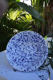 Large Mediterranean Serving Bowl, Blue