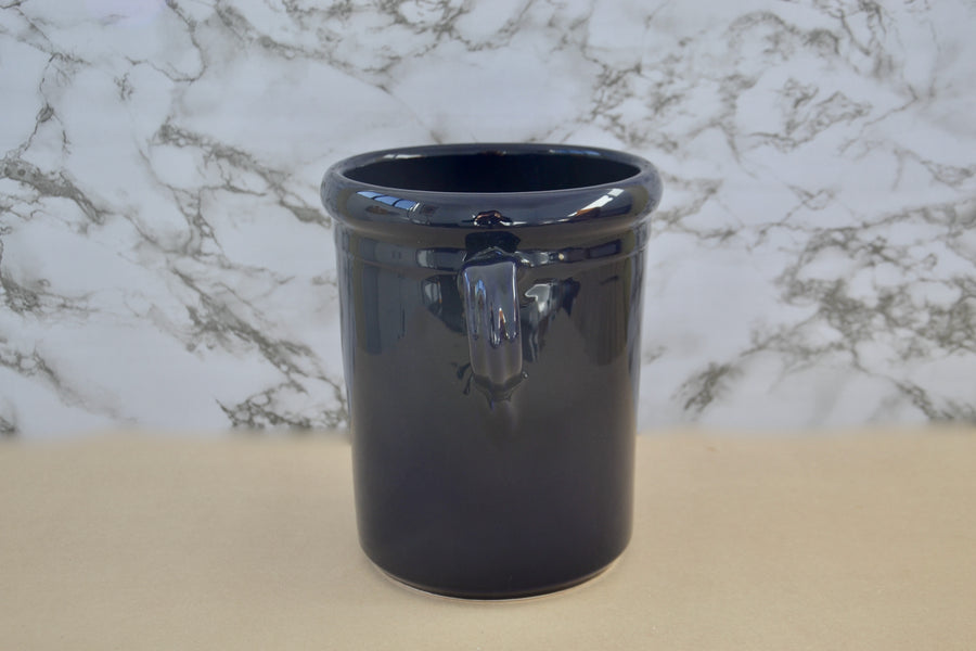 Ceramic Bottle Cooler, Blue