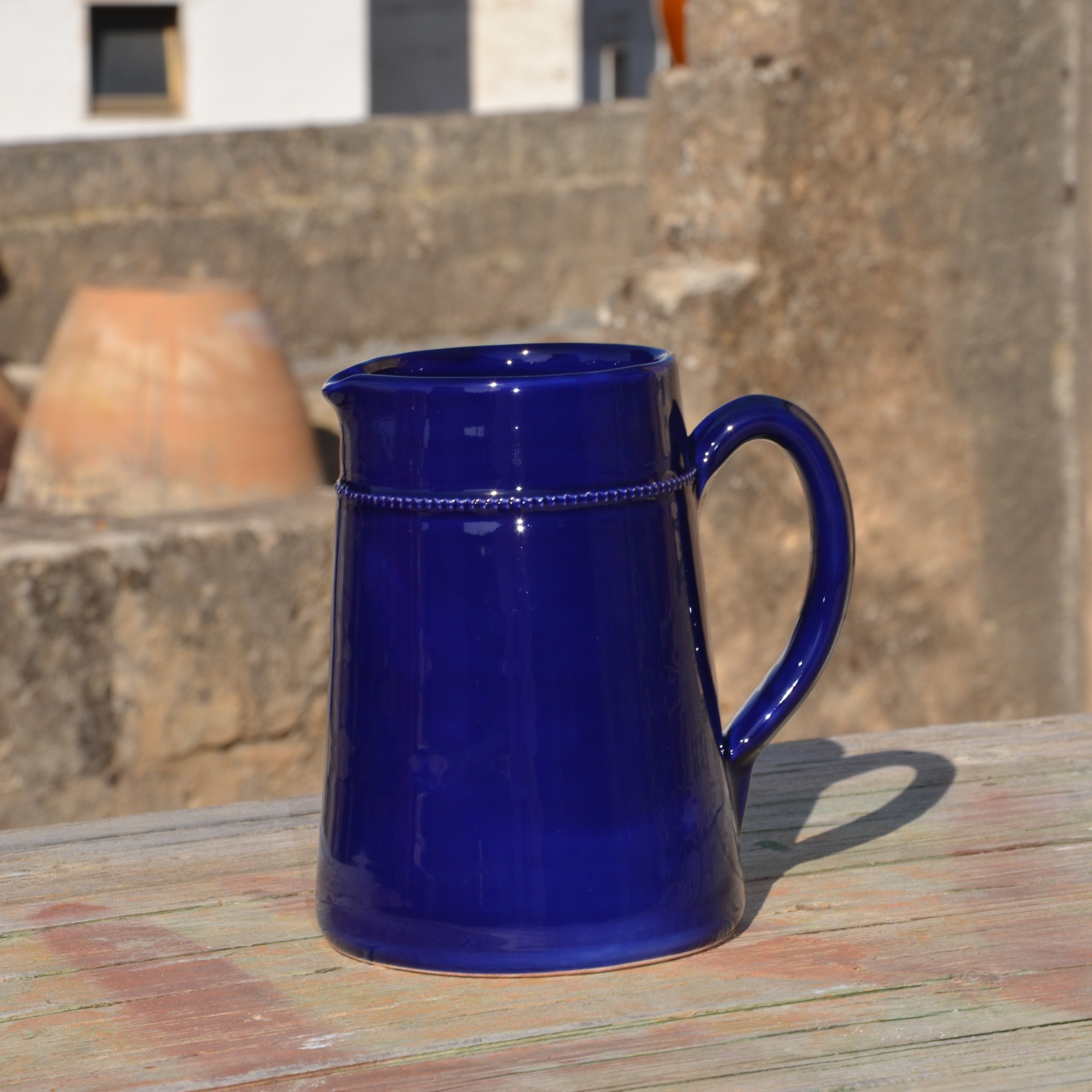 Bottega_Terra_Monocolore_Water_Jug_Blue_1