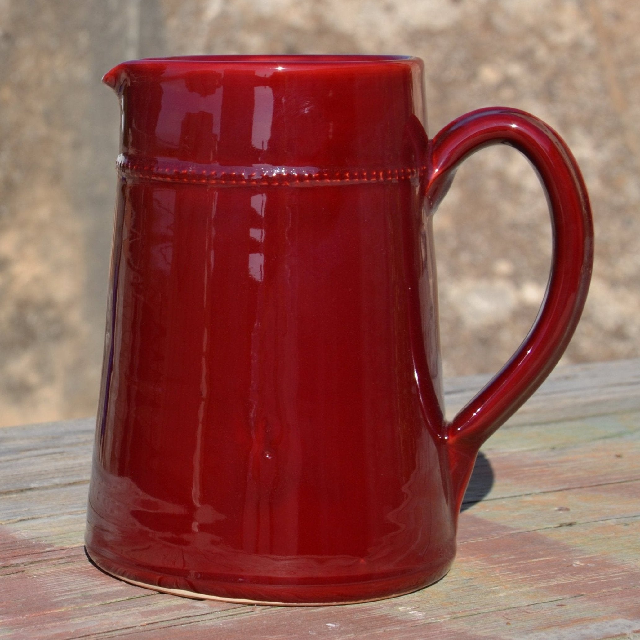 Bottega_Terra_Monocolore_Water_Jug_Red_2