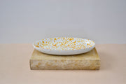 Oval Serving Platter, Yellow