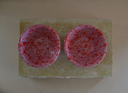 Set of Two Small Ceramic Serving Bowls, Arrabbiata