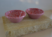 Set of Two Small Ceramic Serving Bowls, Arrabbiata