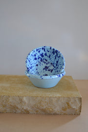 Set of Two Small Ceramic Serving Bowls, Oceano