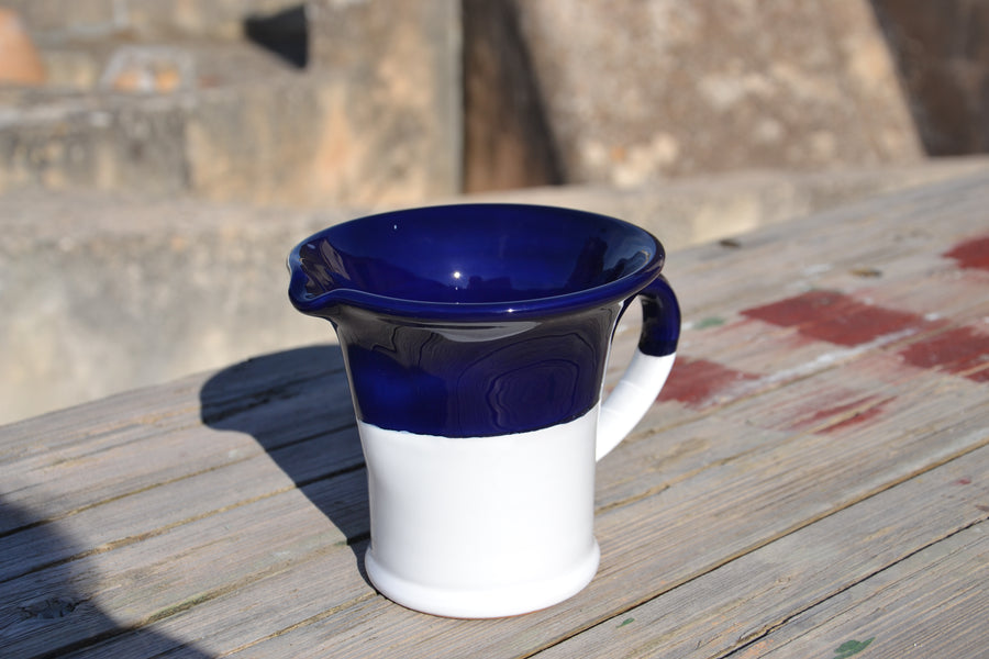 Bottega_Terra_Small_Bicolore_Water_Jug_Blue_2