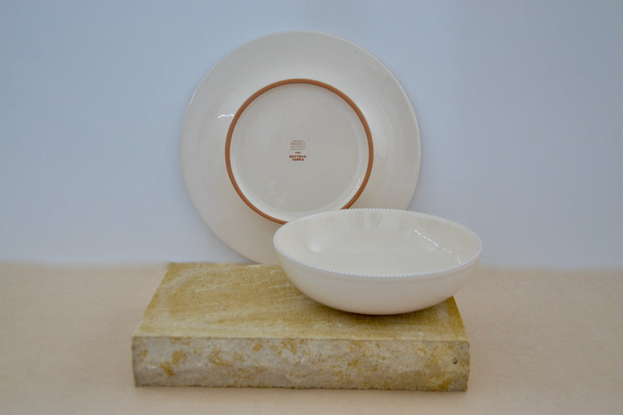 Traditional Ceramic Pasta Bowl