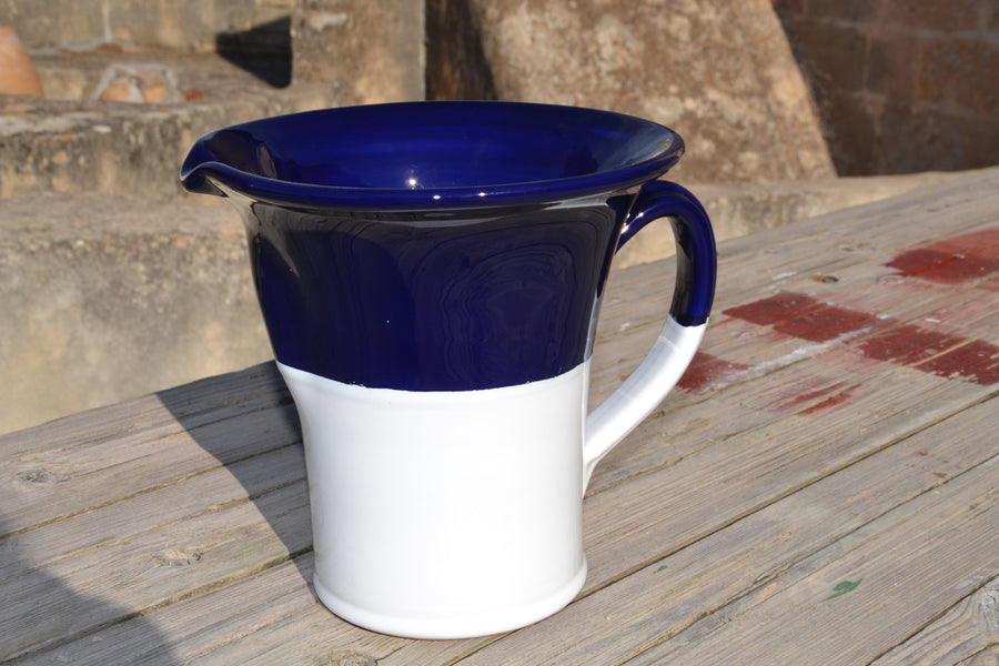 Bottega_Terra_large_Bicolore_Water_Jug_Blue_2