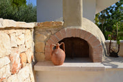 ANTIQUE TERRACOTTA ITALIAN AMPHORA