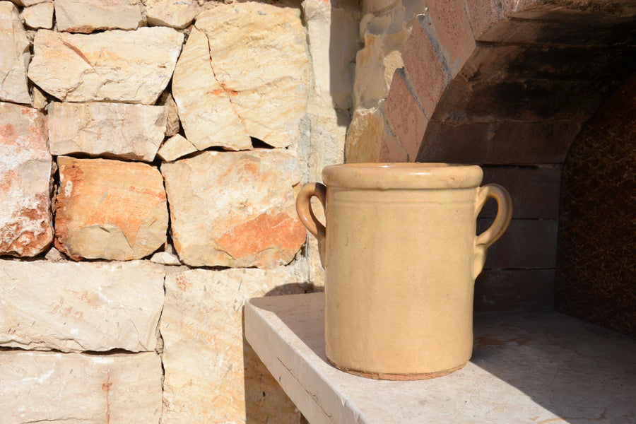 19th century Italian terracotta Capasa jar from Puglia