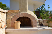 19th century Italian terracotta Capasa jar from Puglia