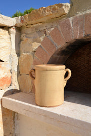 19th century Italian terracotta Capasa jar from Puglia