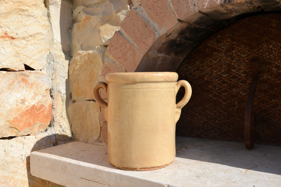 19th century Italian terracotta Capasa jar from Puglia