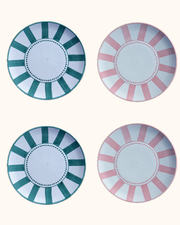 Stripes Dinner Plates - Set of Four