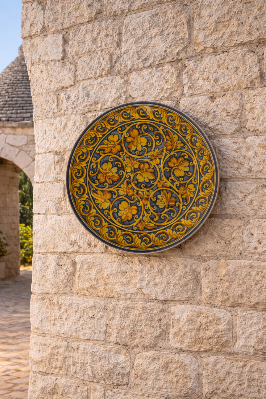 Sicilian Wall Ceramic Plate