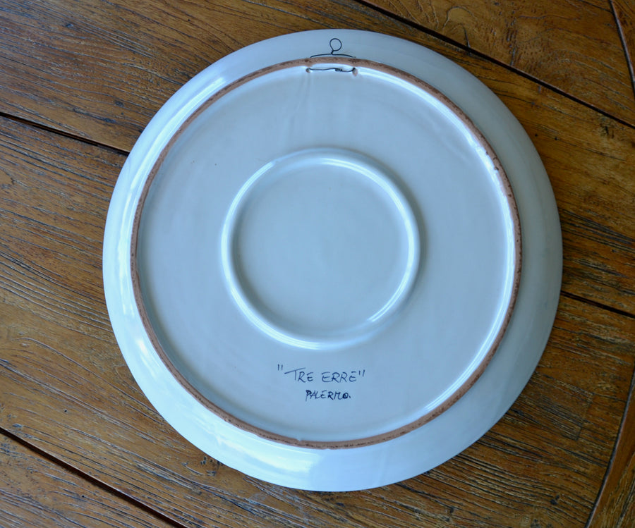 Sicilian Wall Ceramic Plate