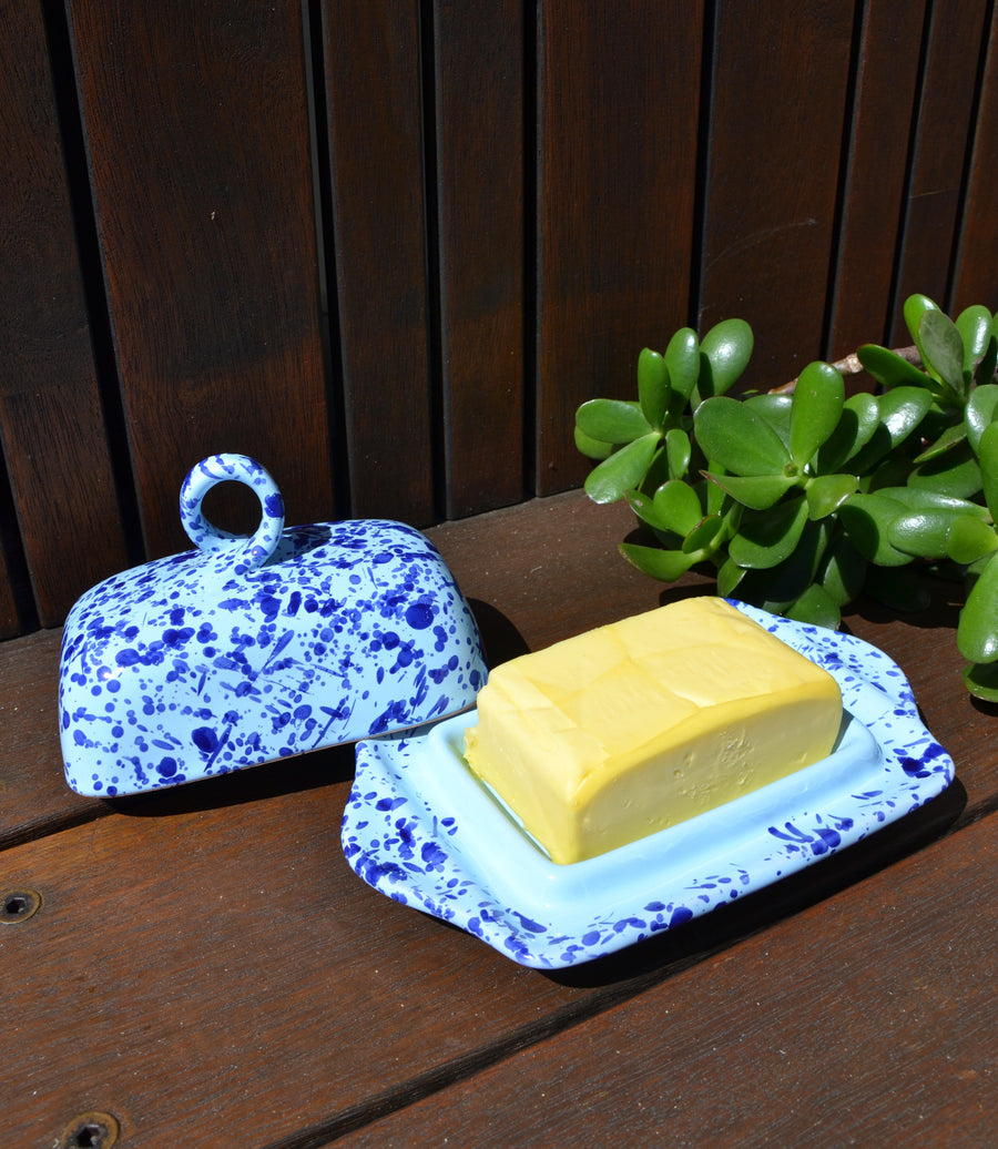 Speckled Butter Dish, Oceano