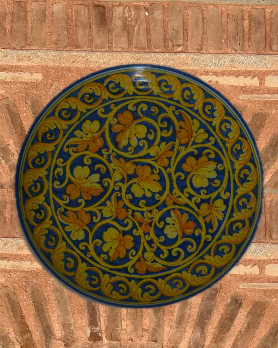 Sicilian Wall Ceramic Plate