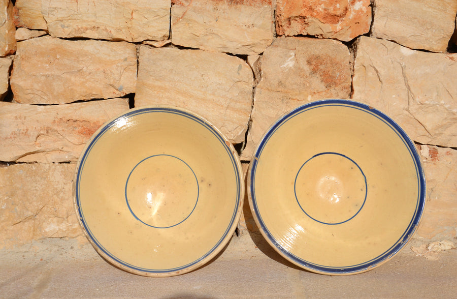 SET_ITALIAN_BLUE_STRIPED_BOWLS_Bottega_Terra