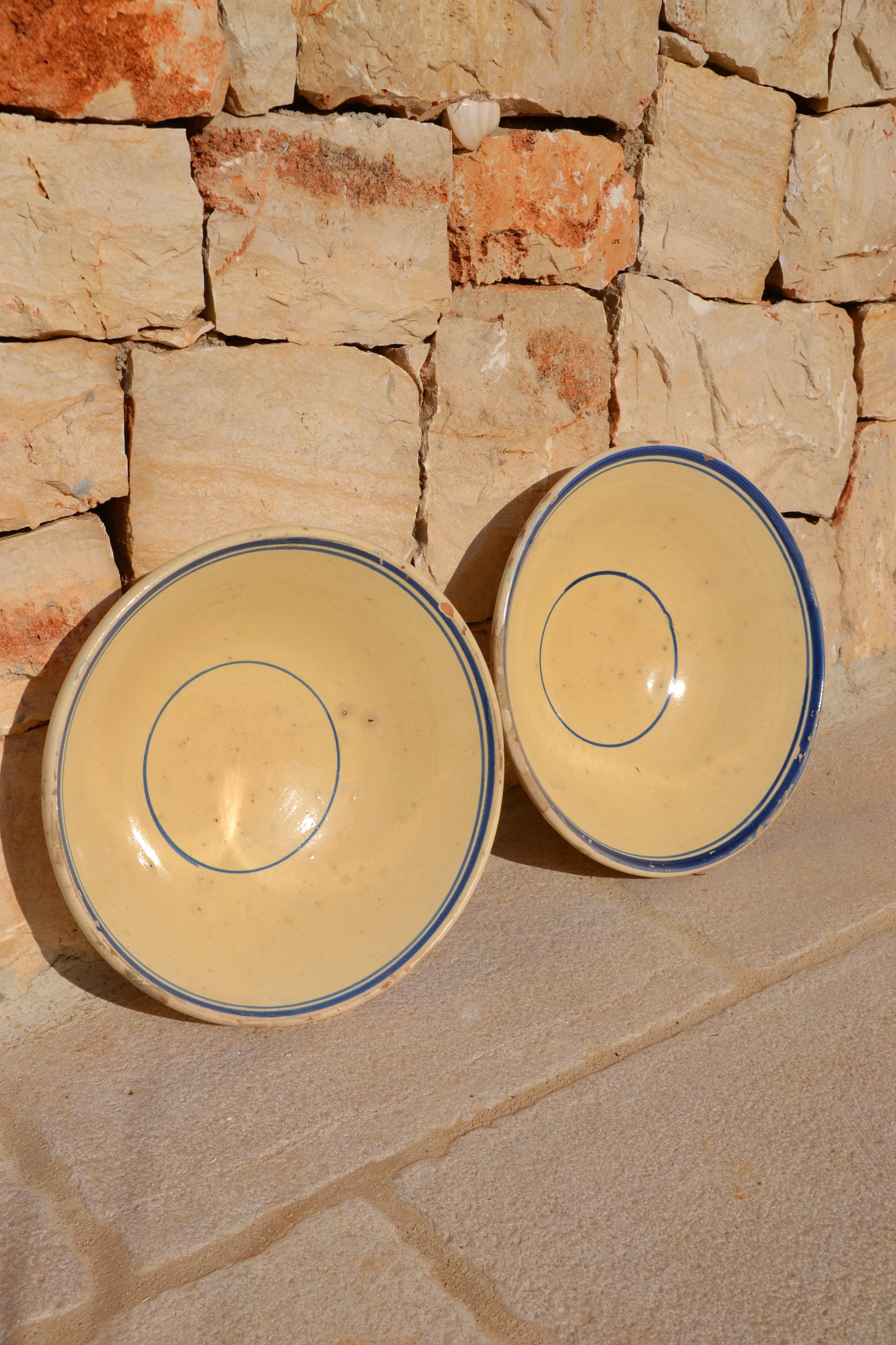 SET_ITALIAN_BLUE_STRIPED_BOWLS_Bottega_Terra