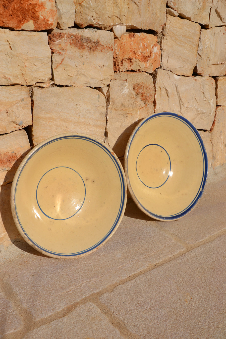 SET_ITALIAN_BLUE_STRIPED_BOWLS_Bottega_Terra