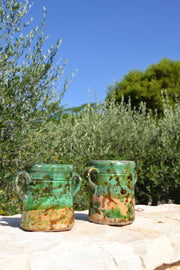 SET_OF_TWO_19TH_CENTURY_ITALIAN_SPECKLED_JARS