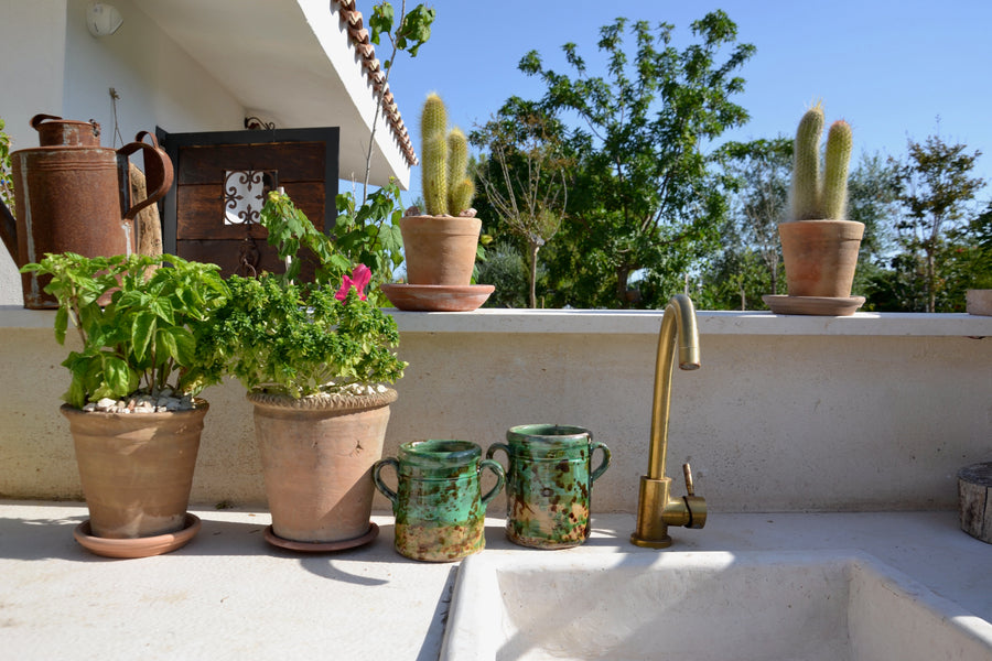 SET_OF_TWO_19TH_CENTURY_ITALIAN_SPECKLED_JARS